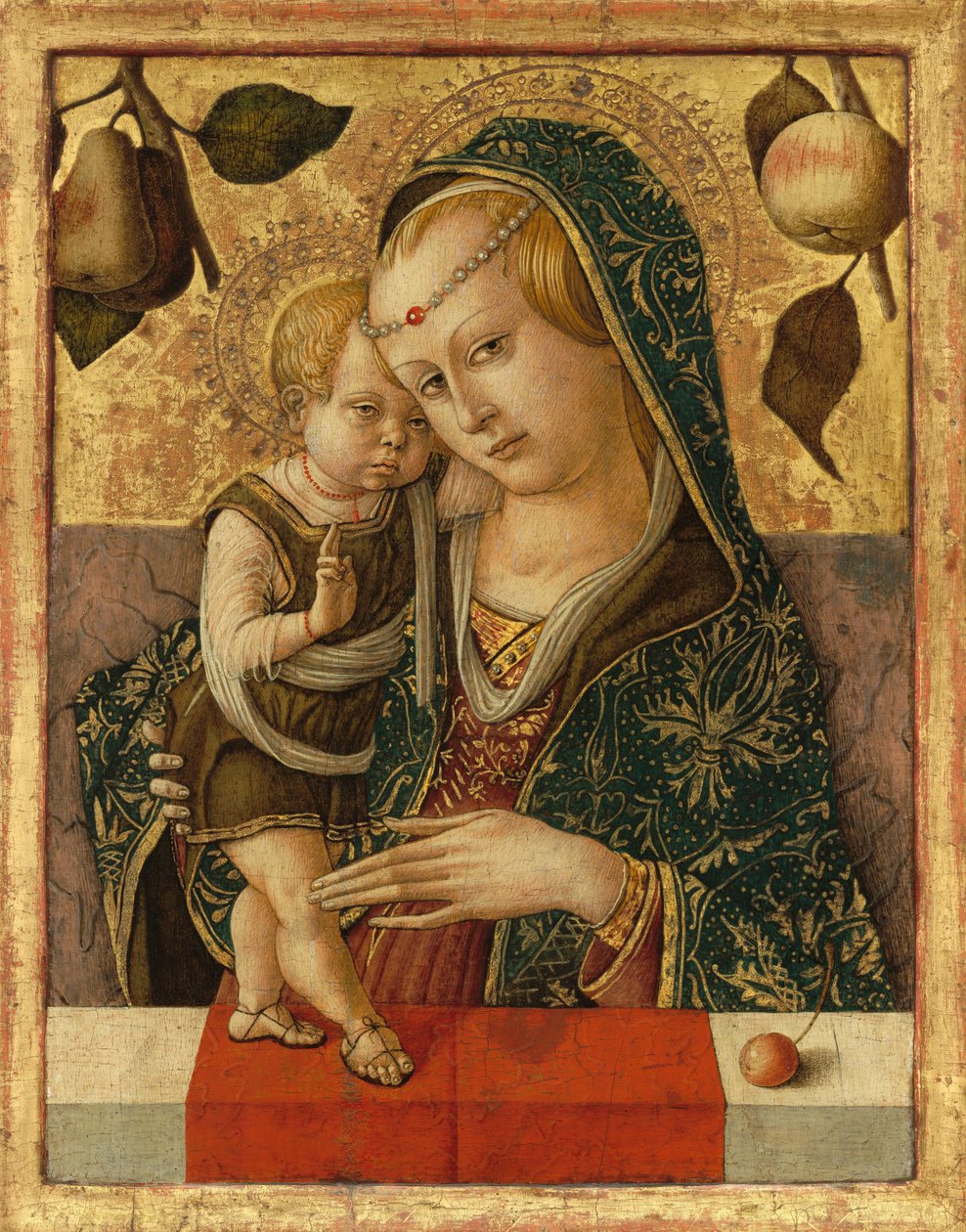 Madonna mit Kind, ca. 1490 von Carlo Crivelli