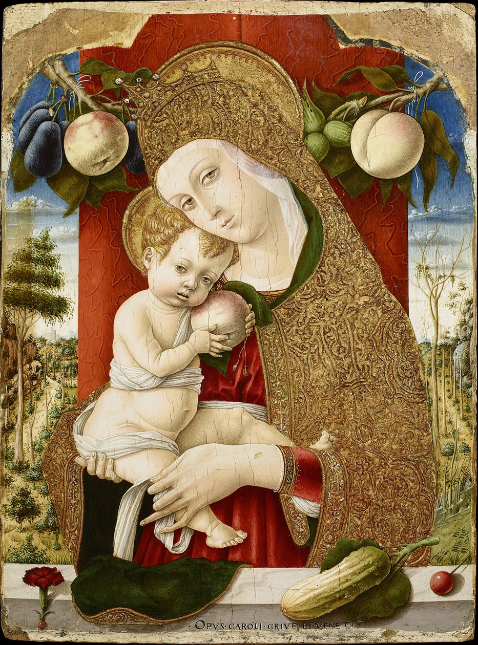 Jungfrau und Kind, 1482-1483 von Carlo Crivelli