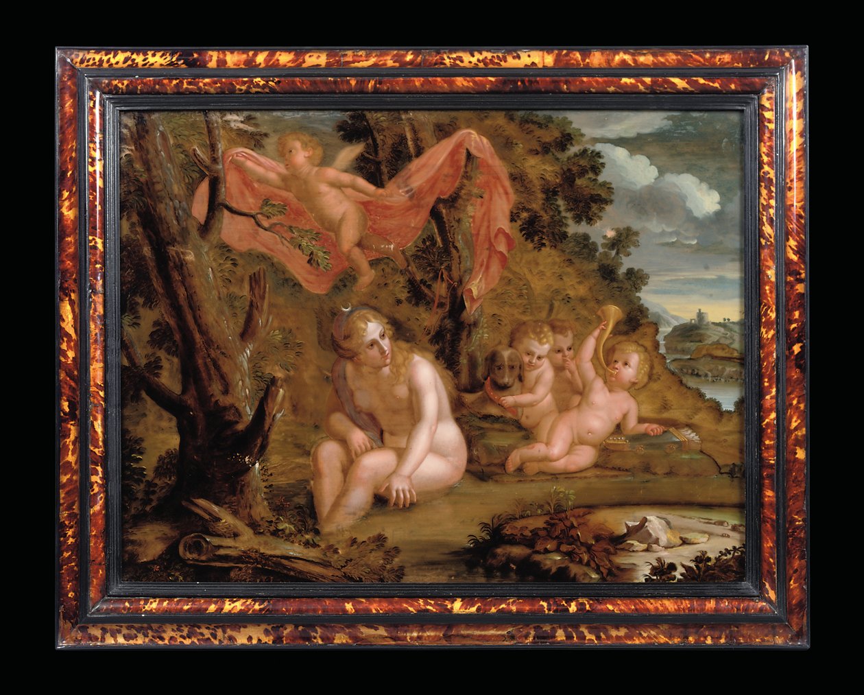 Diana beim Baden, ca. 1692-1705 von Carlo Garofalo