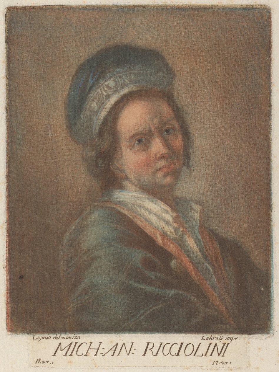 Michelangelo Ricciolini von Carlo Lasinio, after Michelangelo Ricciolini