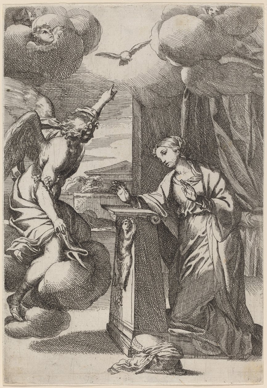 Die Verkündigung von Carlo Maratta