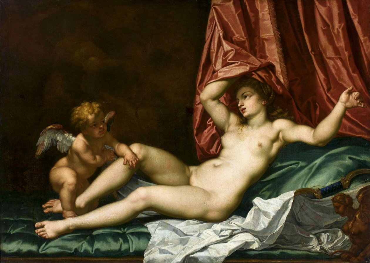 Venus und Amor von Carlo Maratta