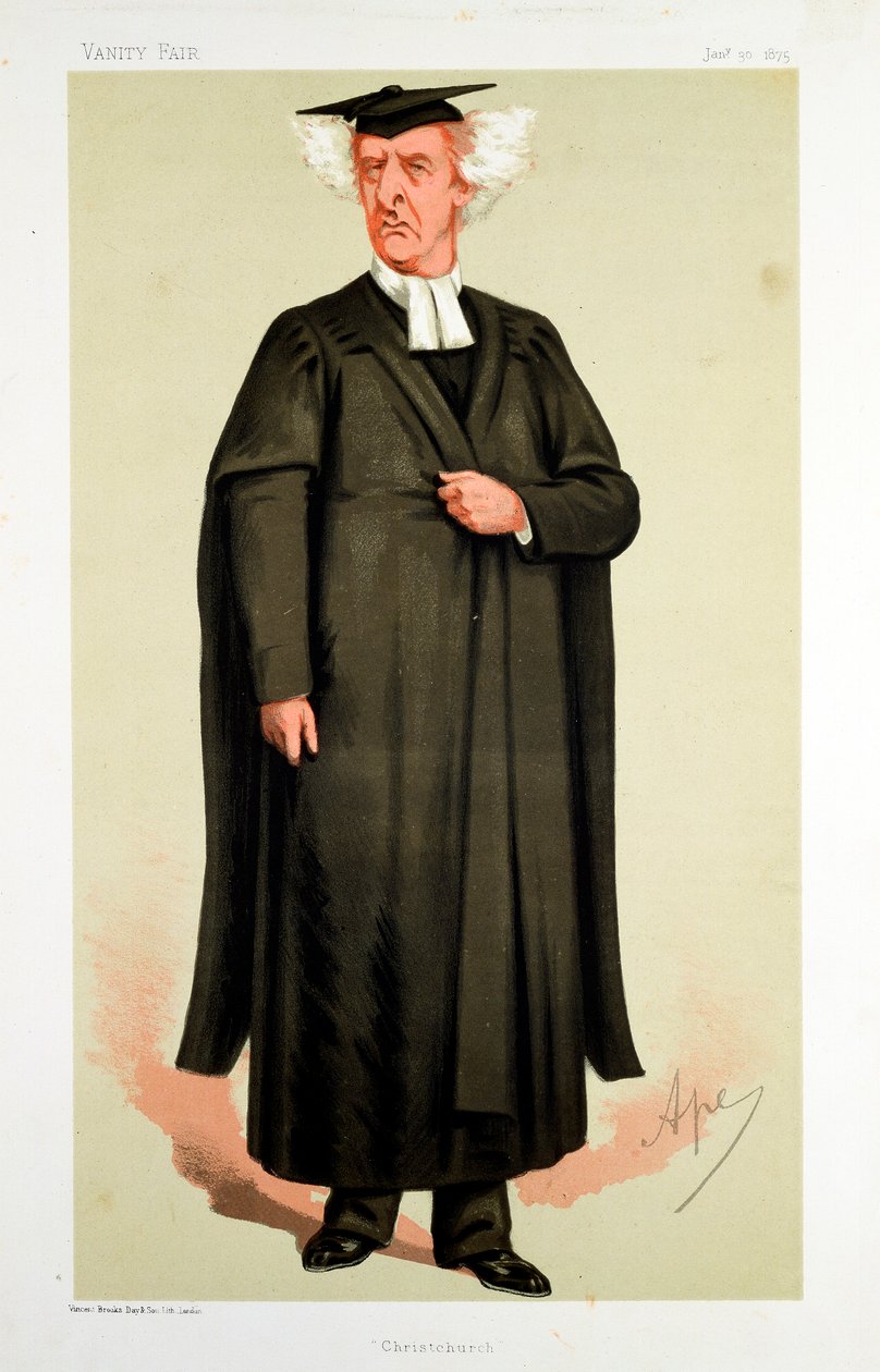 Henry George Liddell, britischer Gelehrter, 1875 von Carlo Pellegrini
