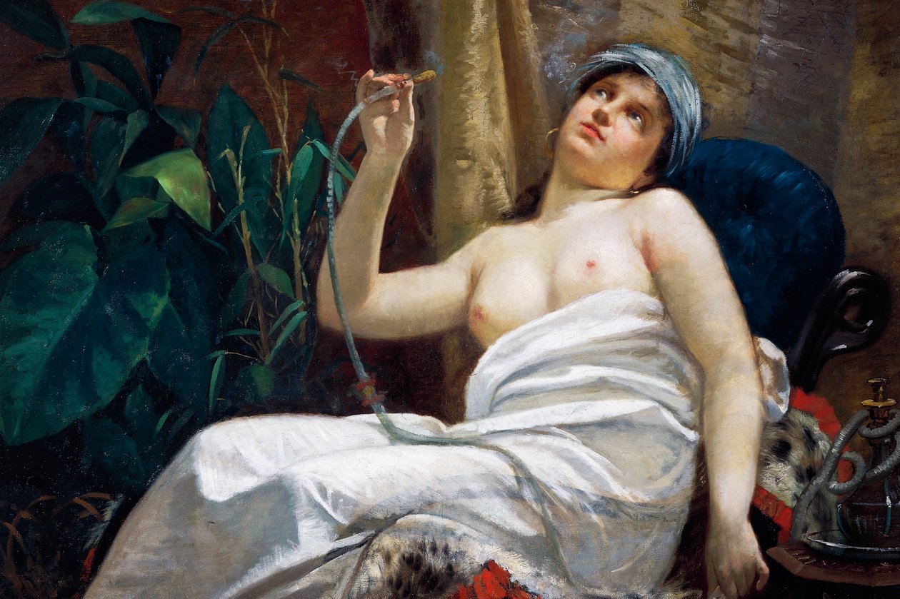 Opium rauchen von Carlo Sara