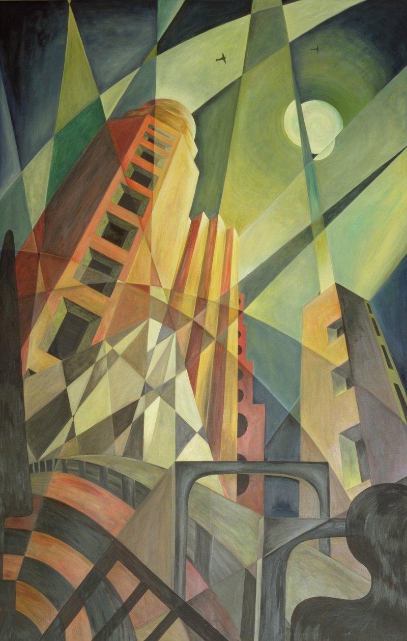 Stadt in Lichtsplittern von Carolyn Hubbard Ford
