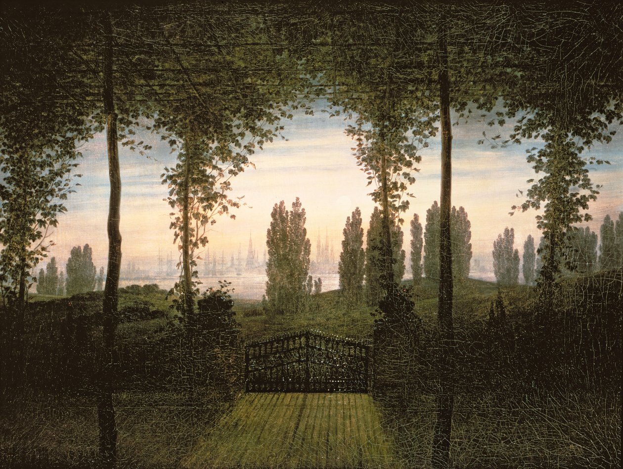 Erinnerung an Johann Bremen von Caspar David Friedrich