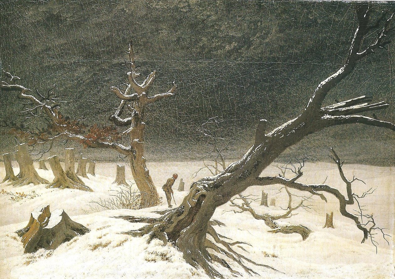 Winterlandschaft I von Caspar David Friedrich