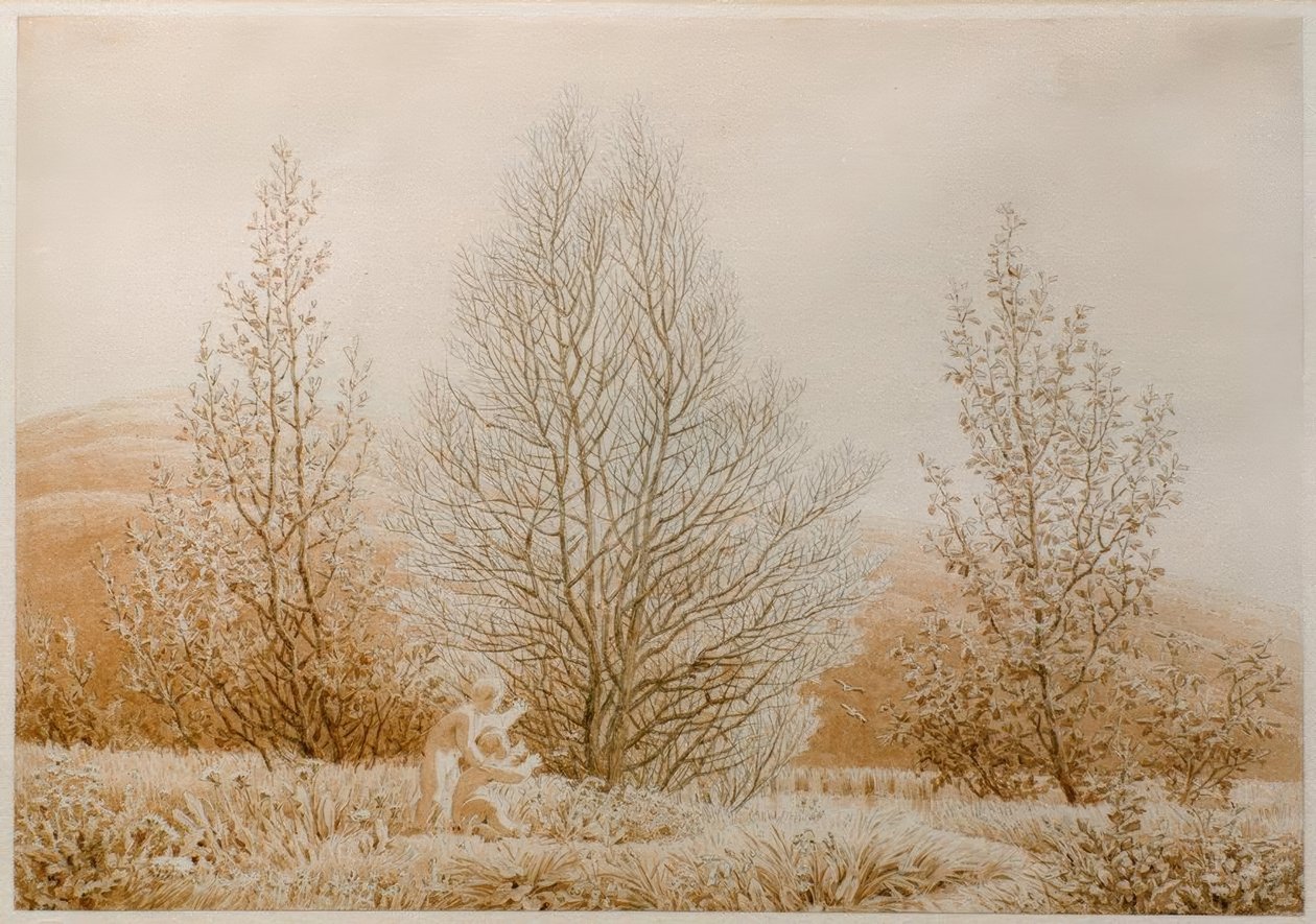 Der Frühling von Caspar David Friedrich
