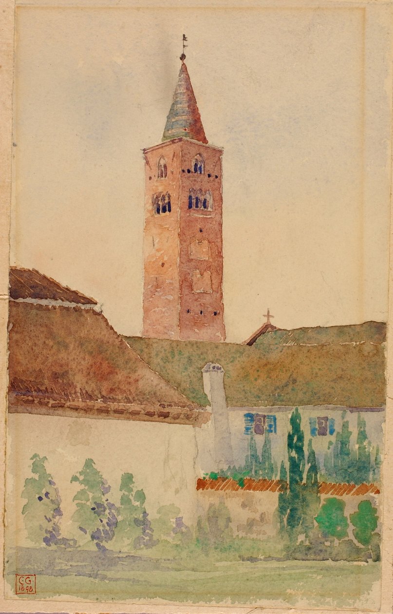 Kirchturm, Italien von Cass Gilbert