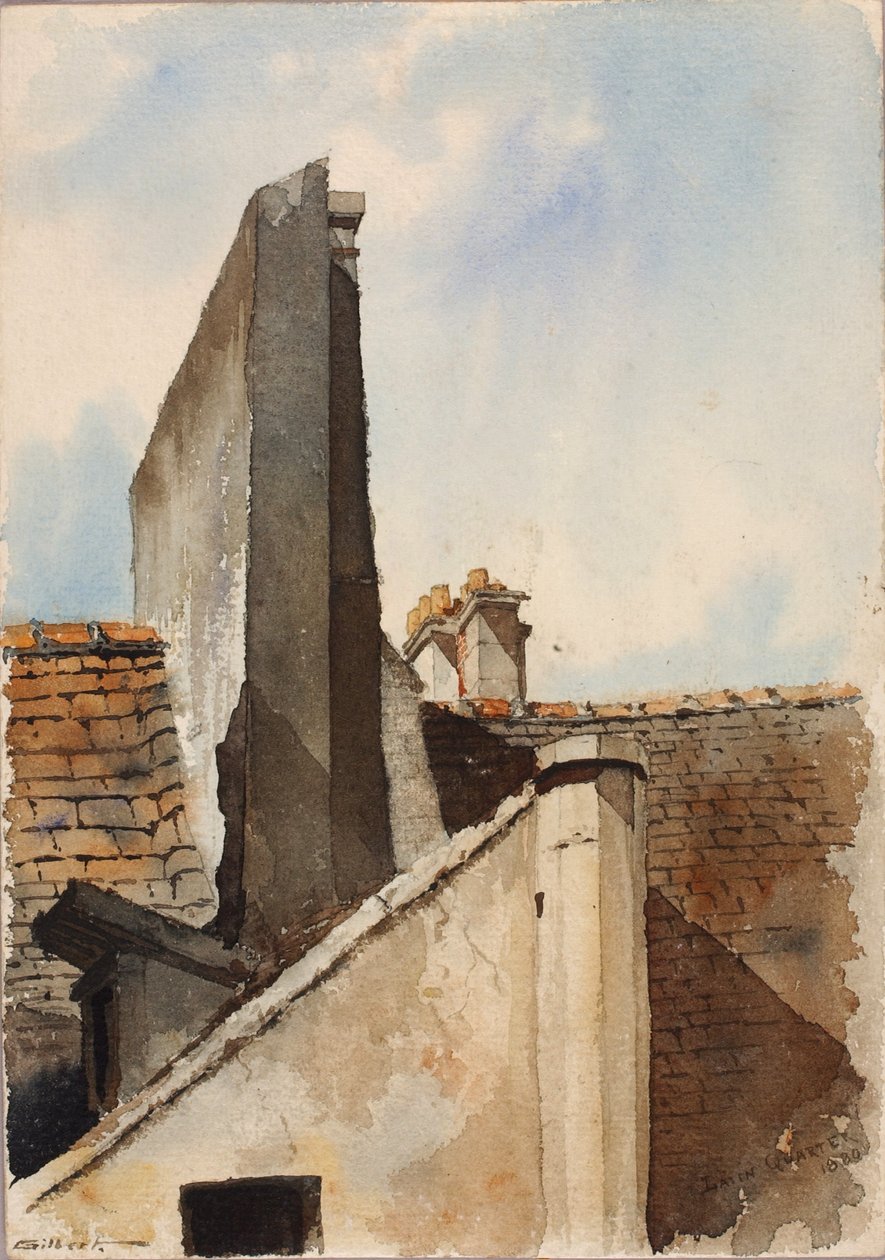 Lateinisches Viertel, Paris von Cass Gilbert