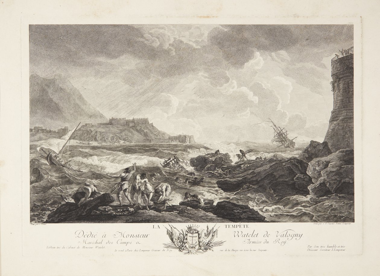 Sturm (La Tempête) von Catherine Élisabeth Lempereur