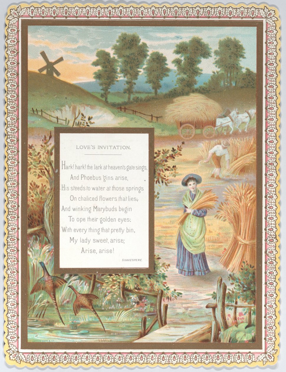 Valentin, ca. 1875 von Catherine Greenaway