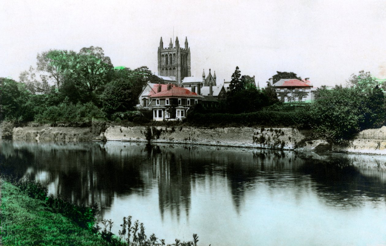 Kathedrale von Hereford, 1926 von Cavenders Ltd