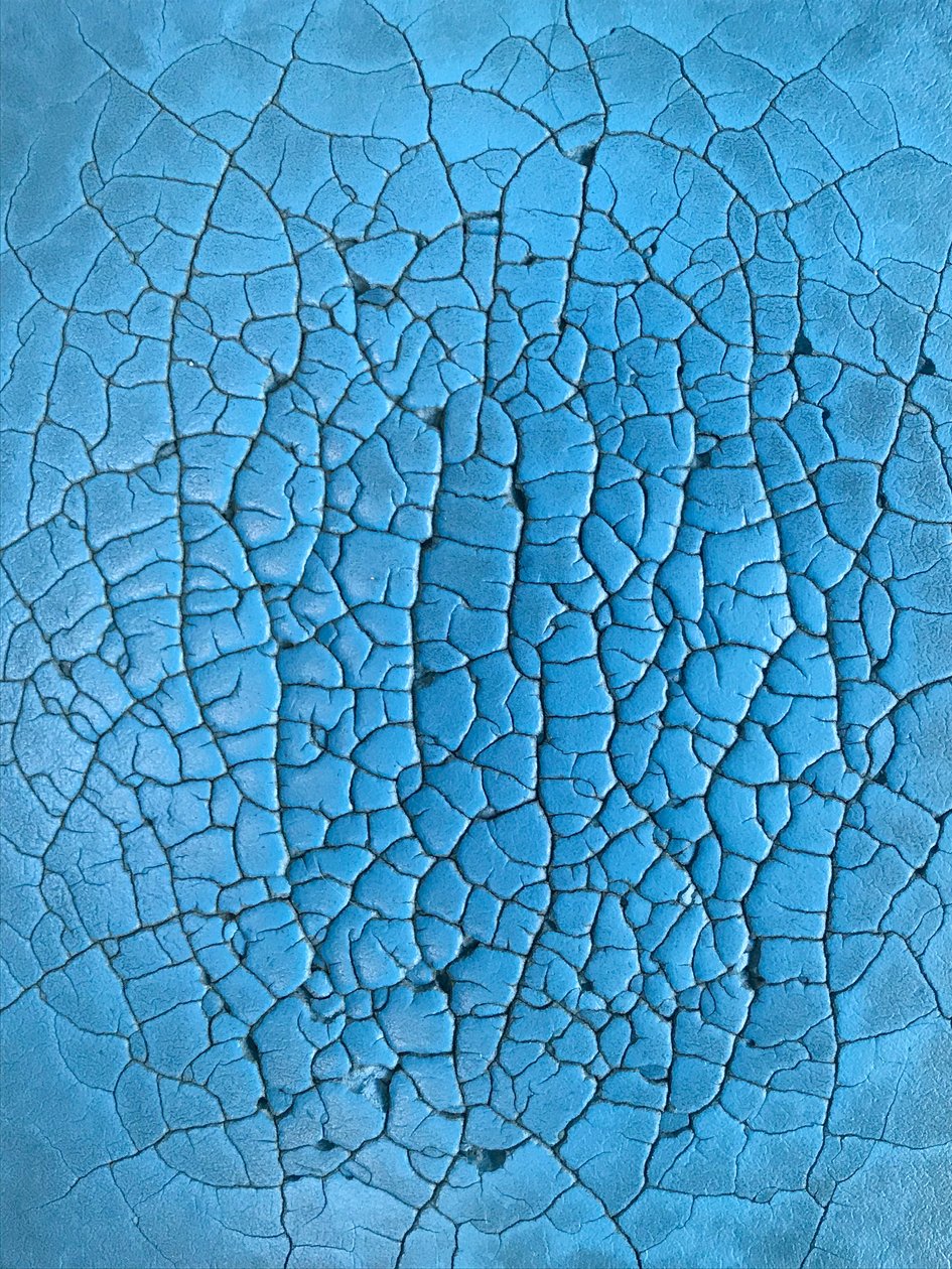 Komposition - Blau, 2021 von Cécile Jamet