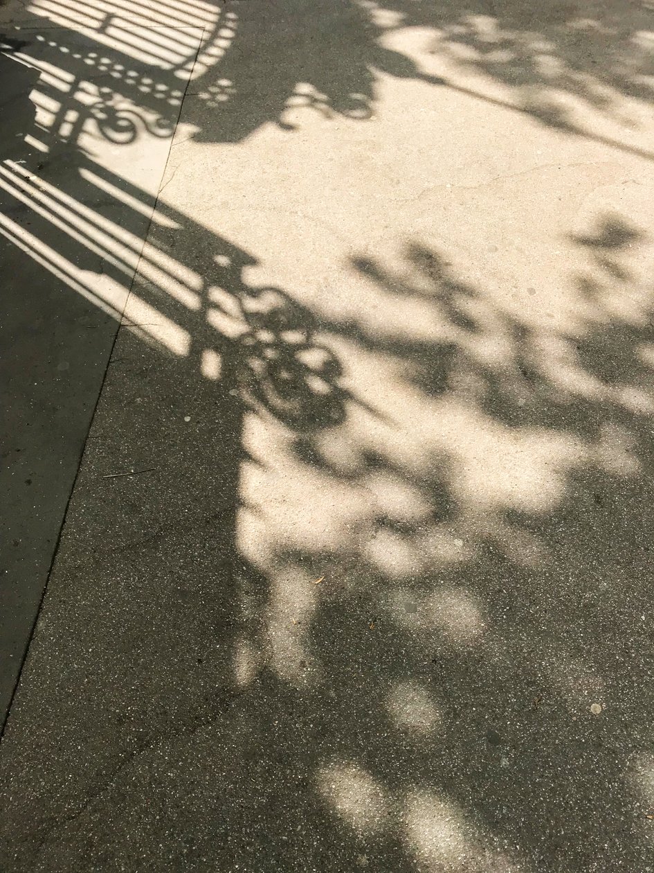 Komposition - Schatten, 2019 von Cécile Jamet
