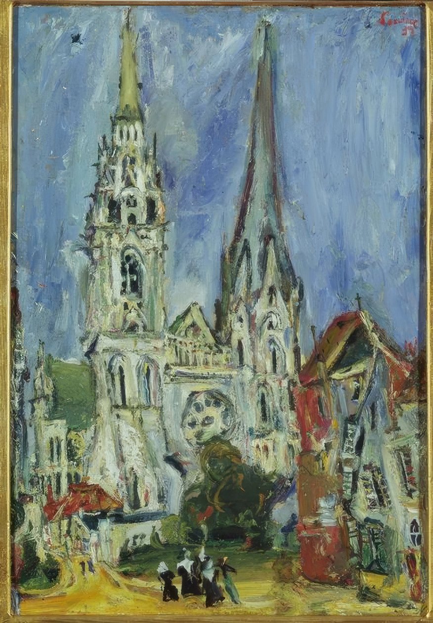 Die Kathedrale von Chartres von Chaim Soutine