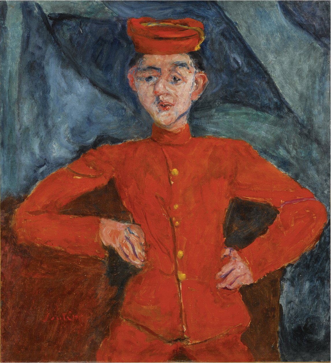 Le Chasseur de chez Maxims, um 1925 von Chaim Soutine