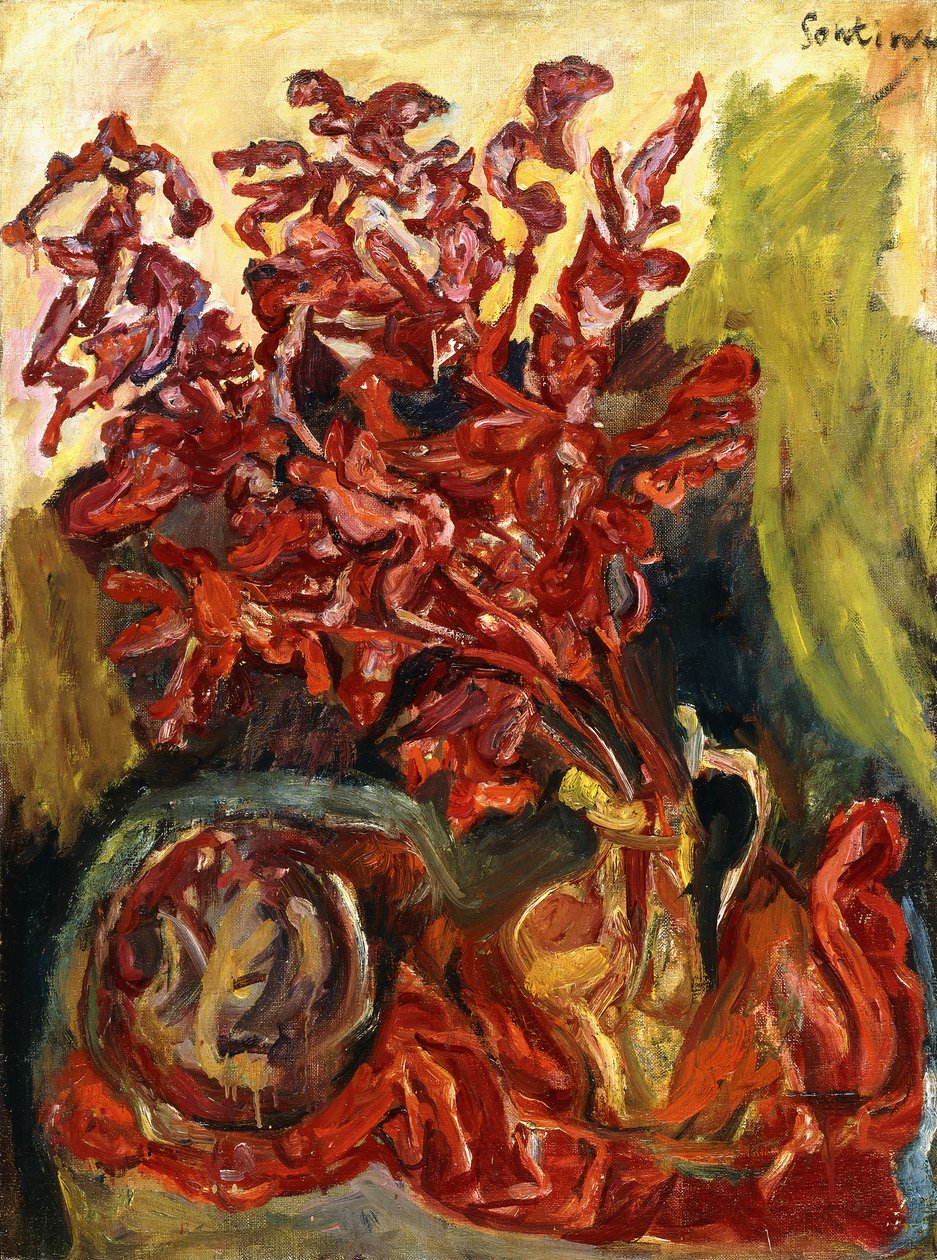 Die Gladiole, ca. 1919 von Chaim Soutine