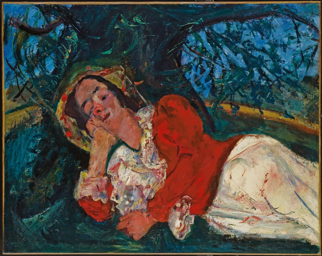 Die Siesta, um 1934 von Chaim Soutine