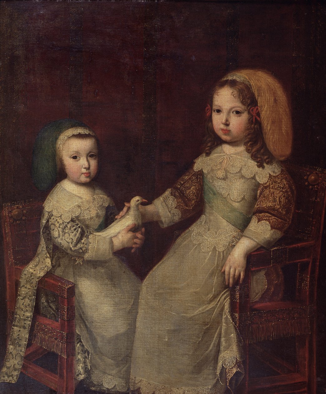 König Ludwig XIV. (1638-1715) als Kind mit Philippe I., Herzog von Orléans (1640-1701) von Charles Beaubrun