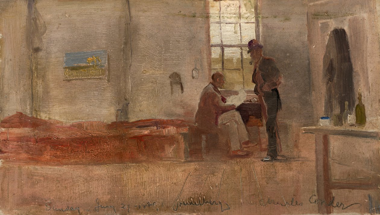 Impressionistenlager von Charles Edward Conder