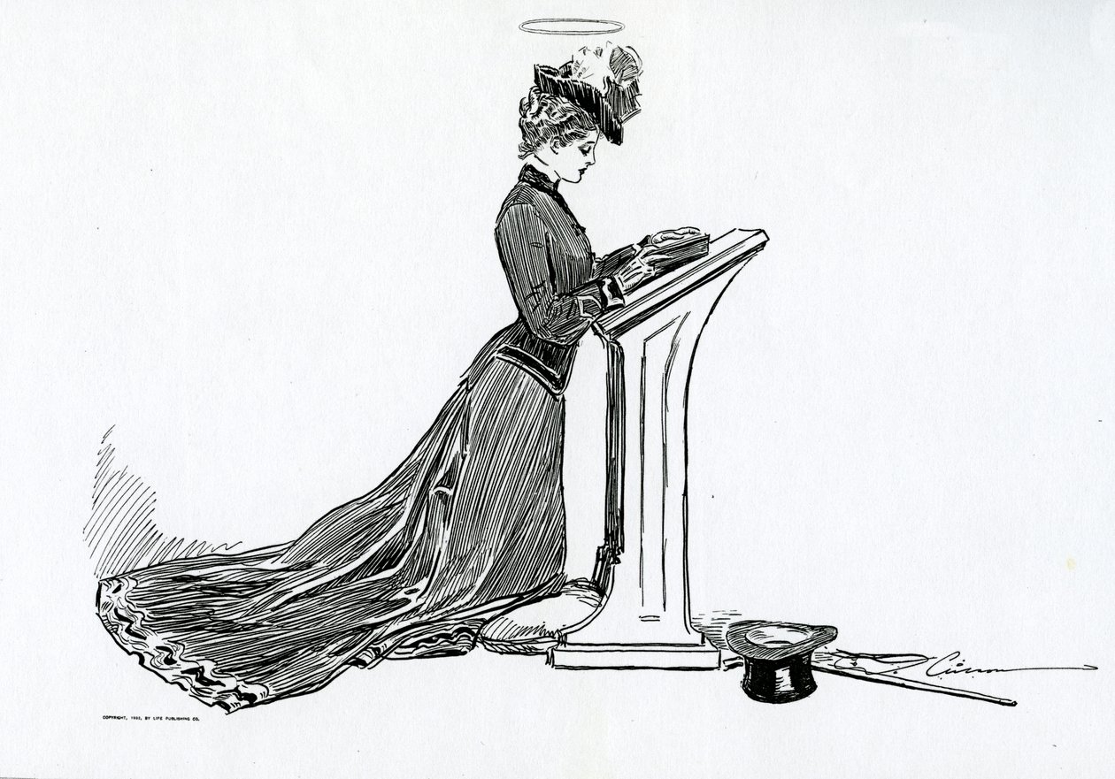 Ein Gibson-Mädchen von Charles Dana Gibson