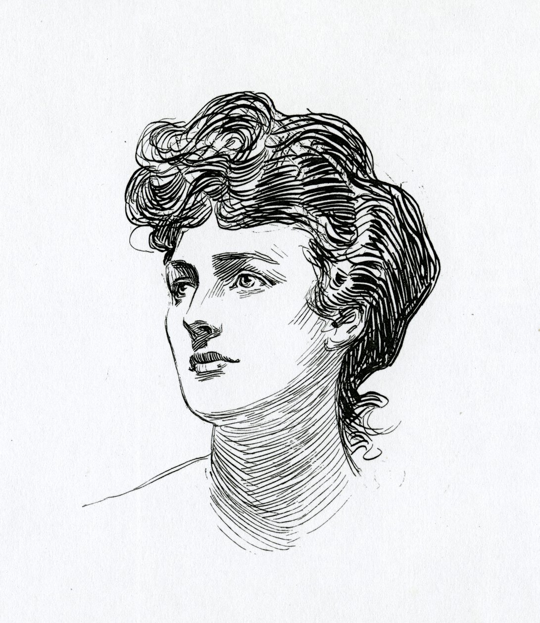 Ein Gibson-Mädchen, ca. 1902 von Charles Dana Gibson