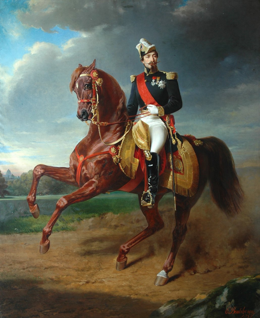 Charles Louis Napoléon Bonaparte, 1857 von Charles Edouard Boutibonne