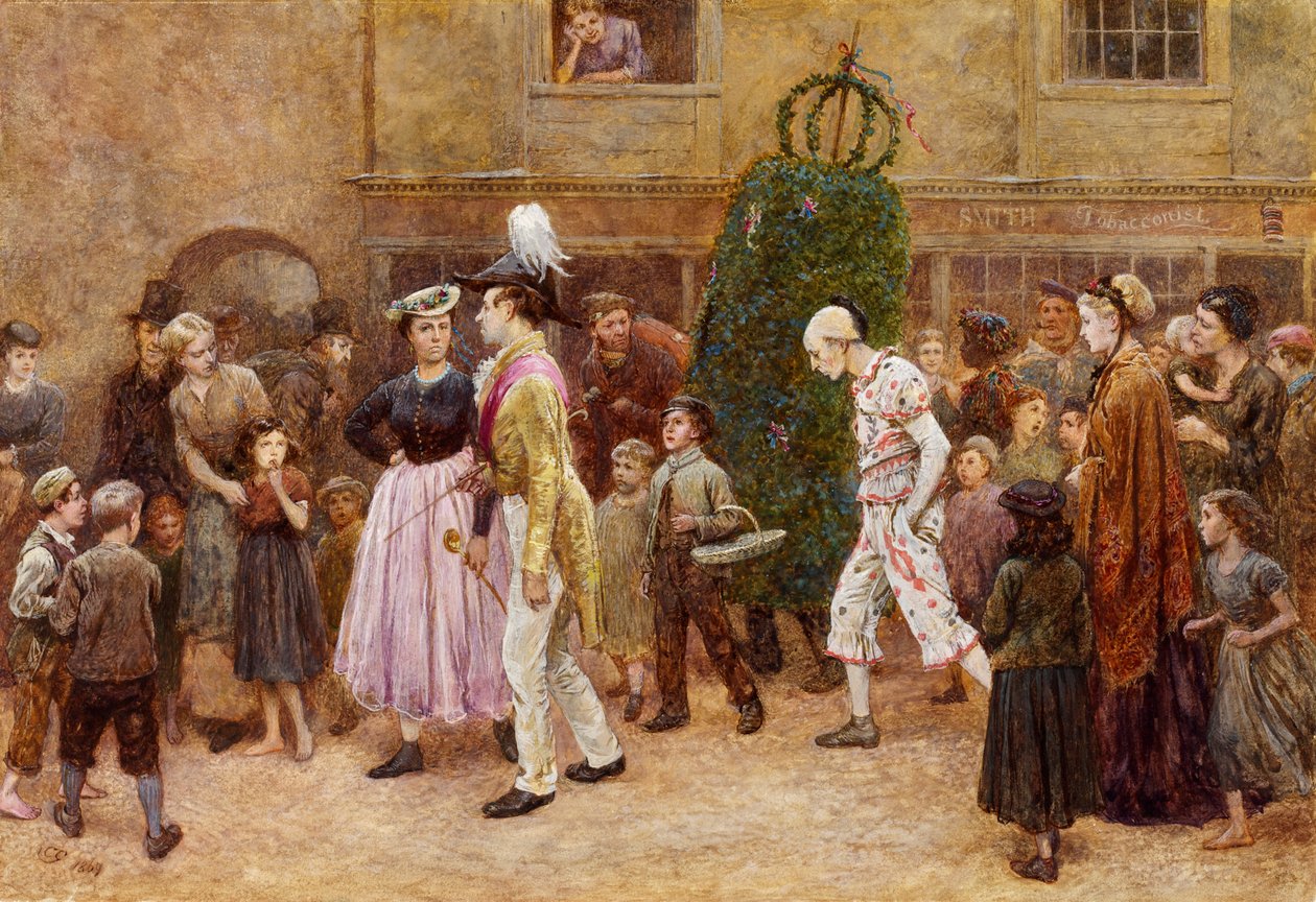 Maifeiertag, 1869 von Charles Green