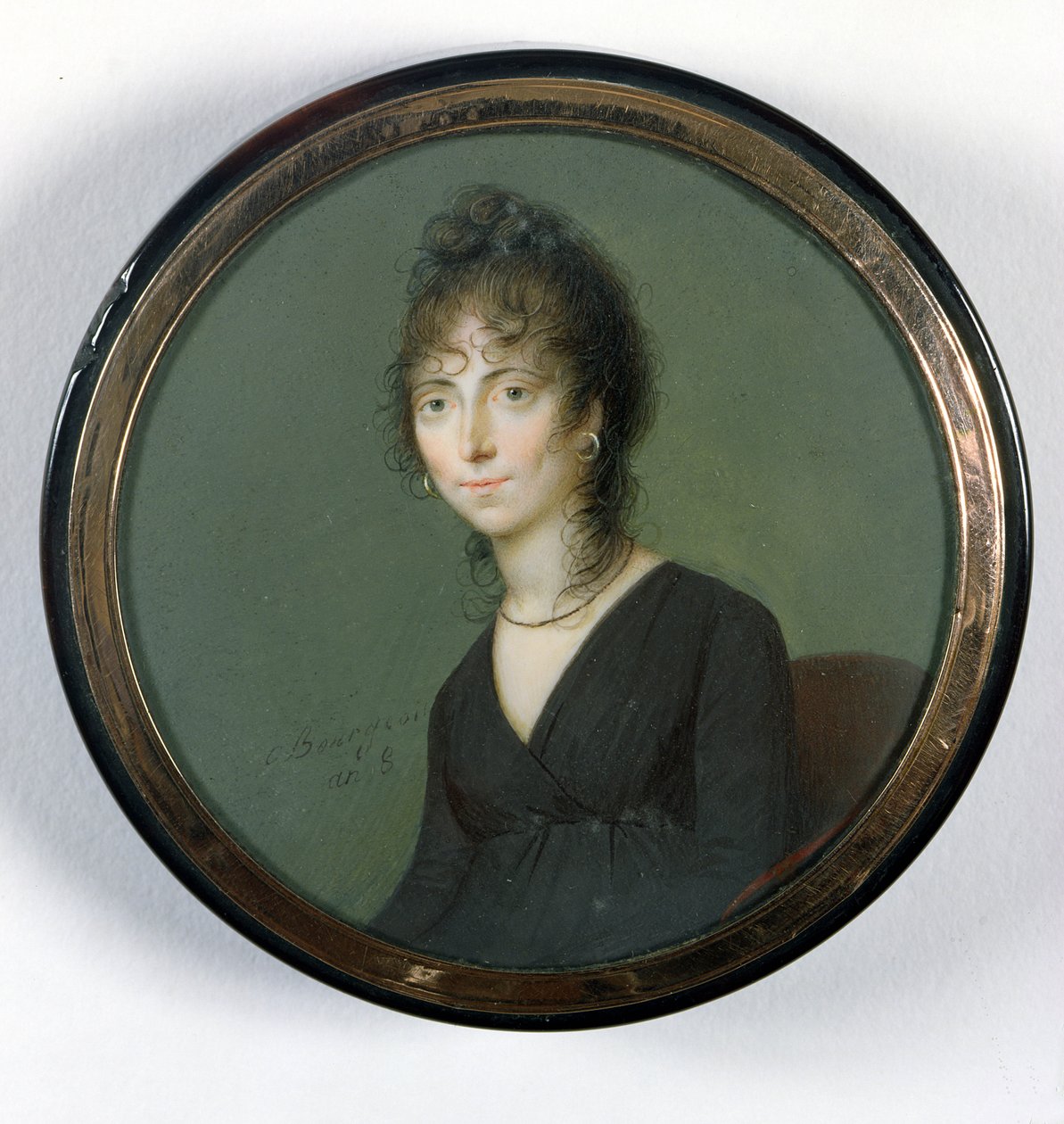 Marie-Laetitia Ramolino (1750-1836) 1800 von Charles Guillaume Alexandre Bourgeois