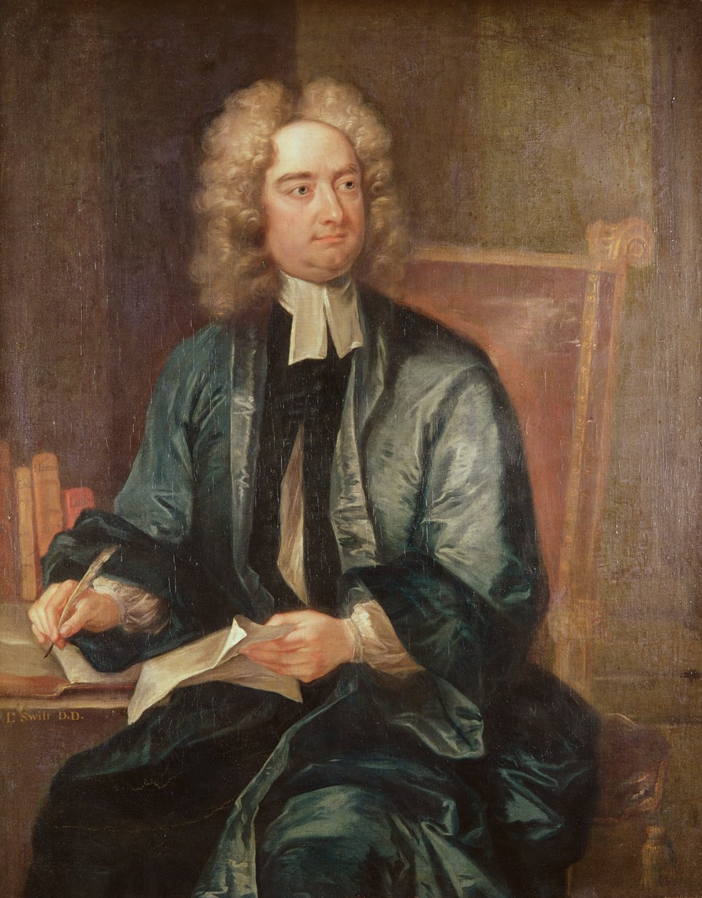 Porträt von Jonathan Swift (1667-1745) ca. 1718 von Charles Jervas