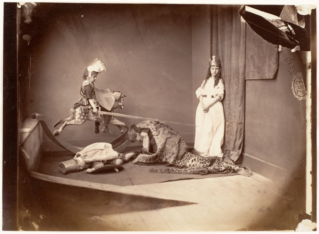 St. Georg und der Drache von Charles Lutwidge Dodgson