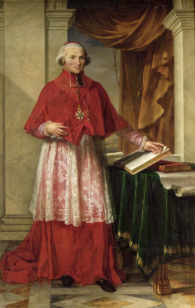 Porträt von Kardinal Joseph Fesch (1763-1839) 1806 von Charles Meynier