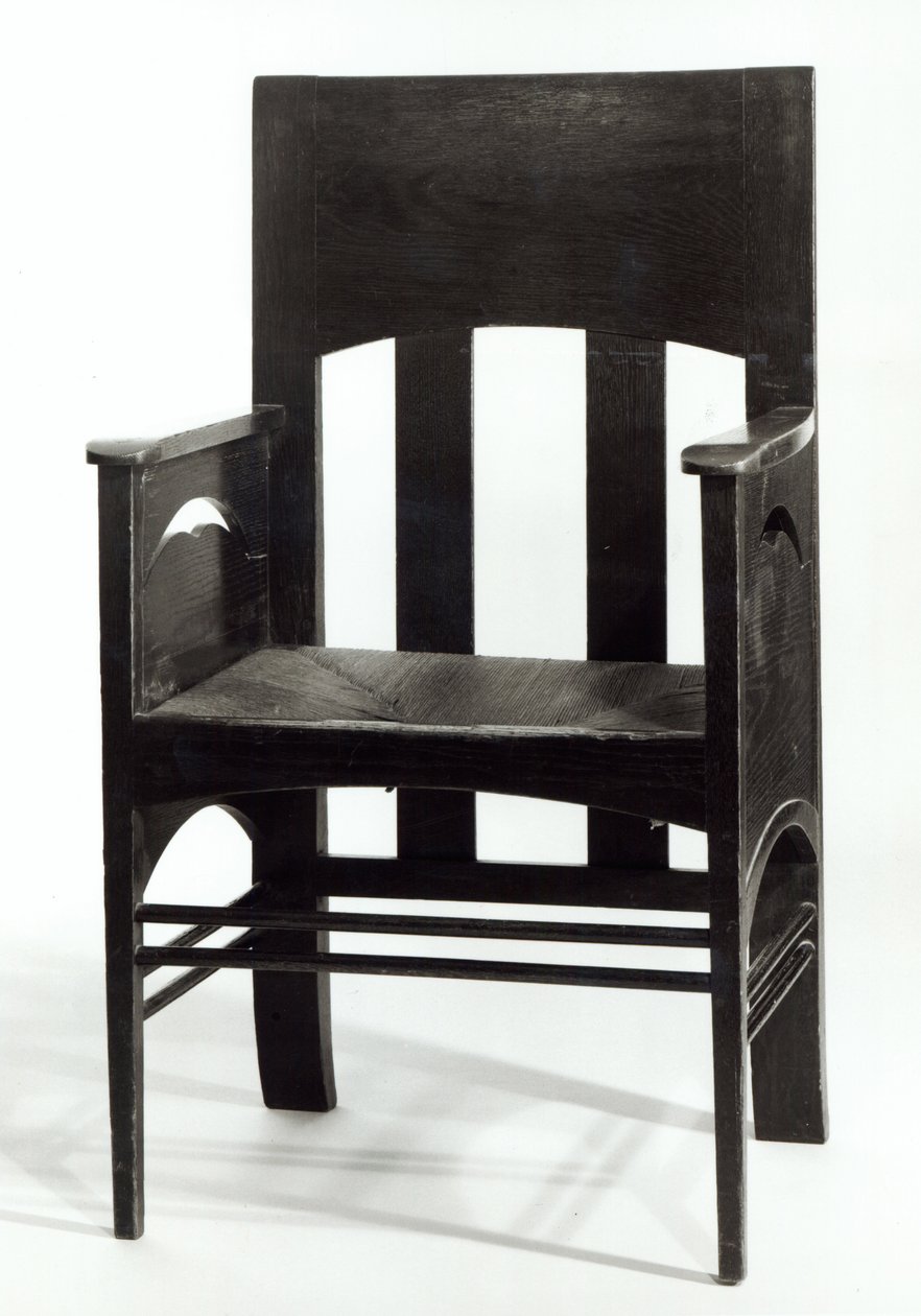 Sessel, ca. 1897 von Charles Rennie Mackintosh
