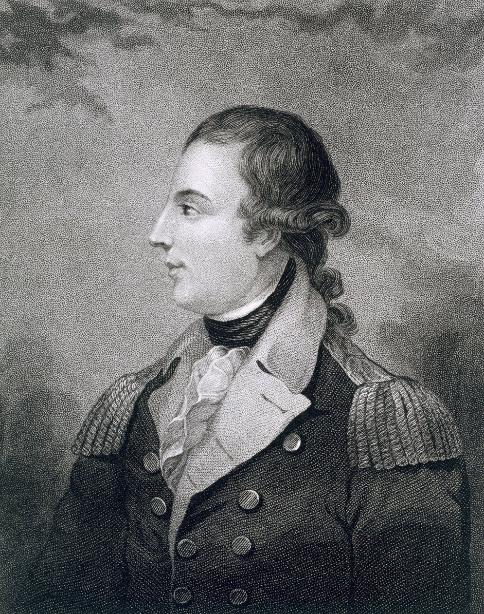 Richard Montgomery (1736-75) graviert von E. Mackenzie von Charles Willson Peale