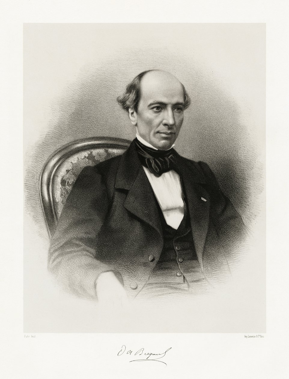 Louis Alfred Becquerel von Charles Jeremie Fuhr