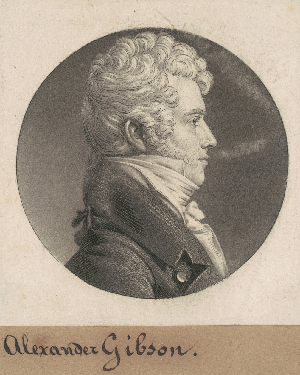 Alexander Gibson von Charles B. J. Févret de Saint Mémin
