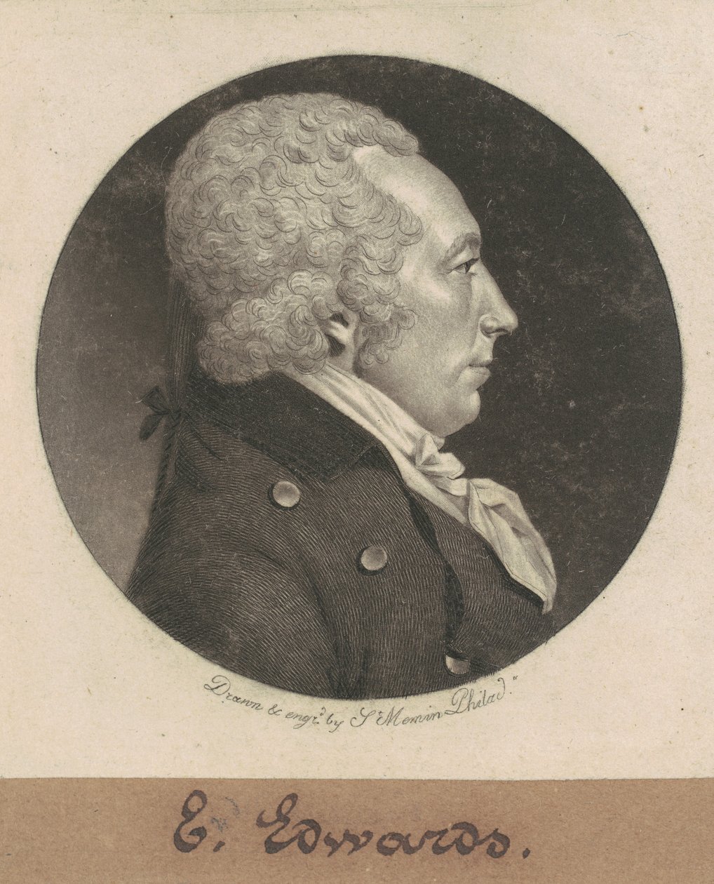 Edward Edwards von Charles B. J. Févret de Saint Mémin