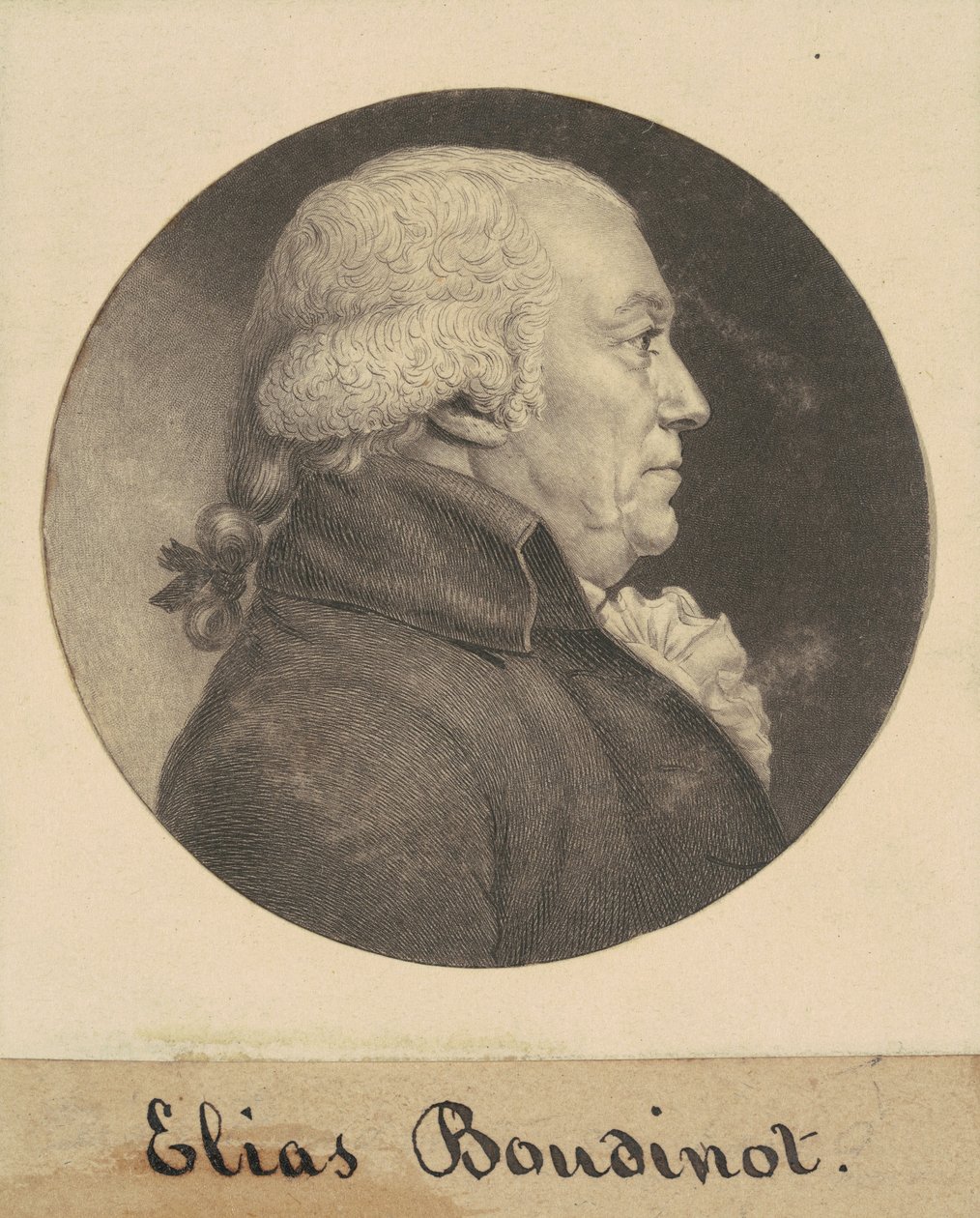 Elias Boudinot von Charles B. J. Févret de Saint Mémin