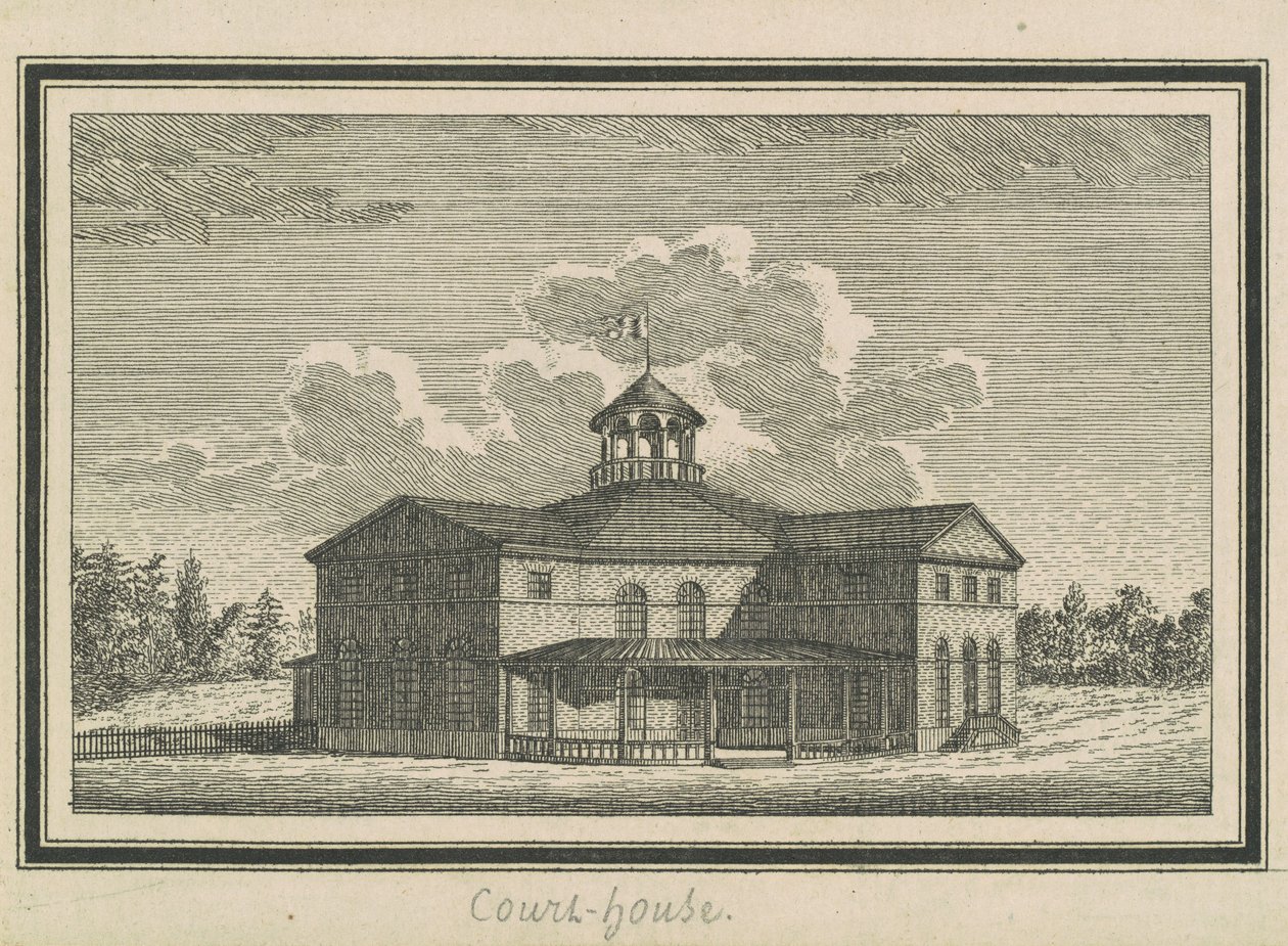 Esperanza, Gerichtsgebäude von Charles B. J. Févret de Saint Mémin