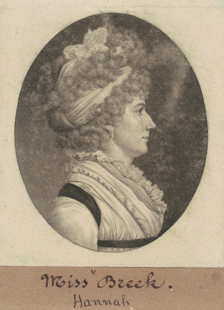 Hannah Breck von Charles B. J. Févret de Saint Mémin