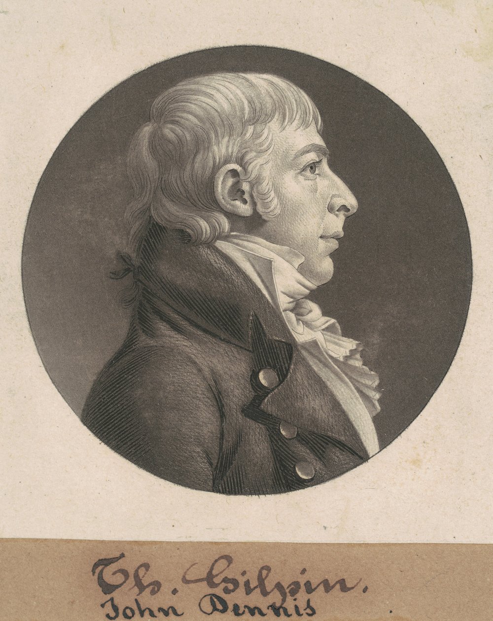 John Dennis von Charles B. J. Févret de Saint Mémin