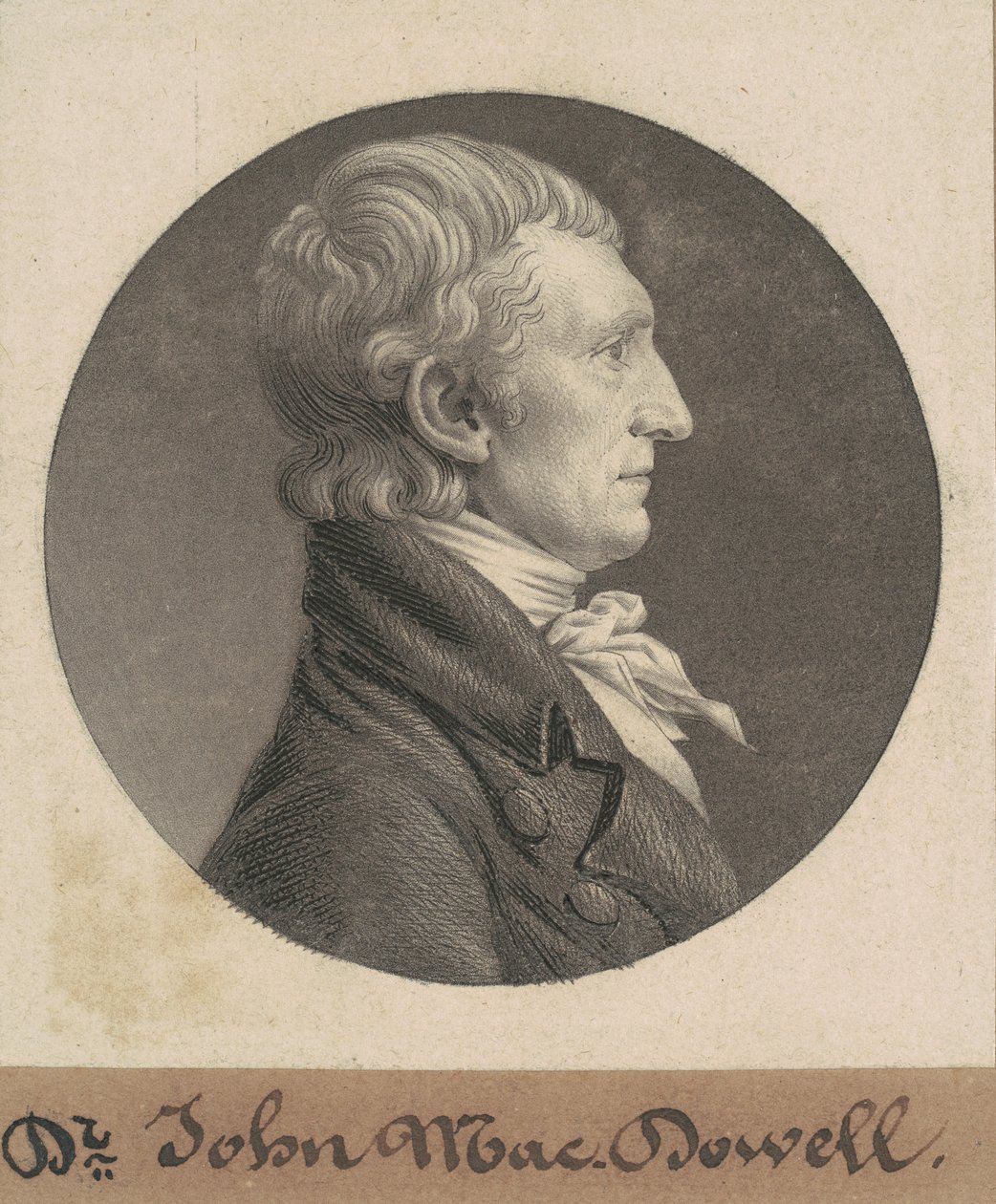 John McDowell von Charles B. J. Févret de Saint Mémin
