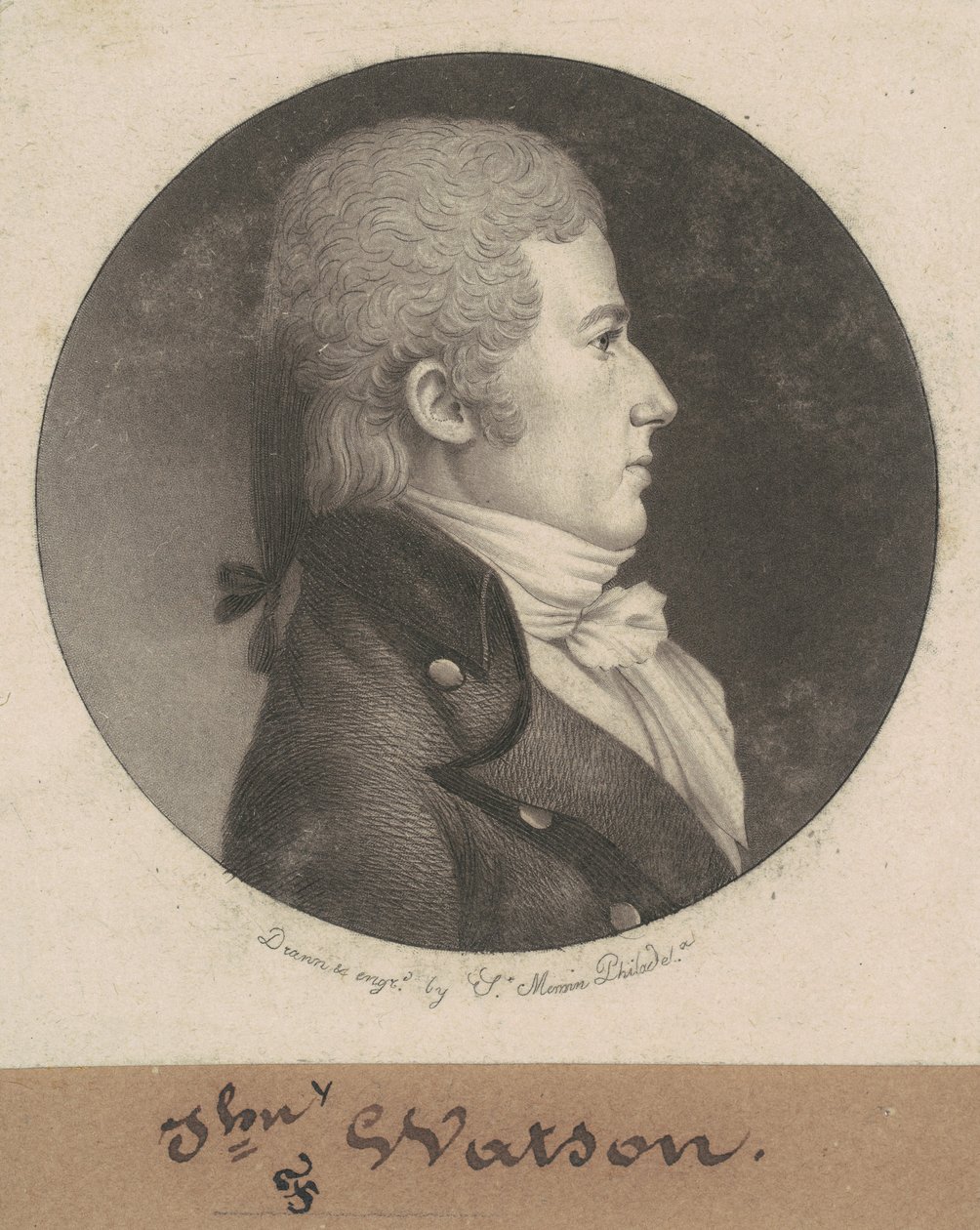 John Watson von Charles B. J. Févret de Saint Mémin