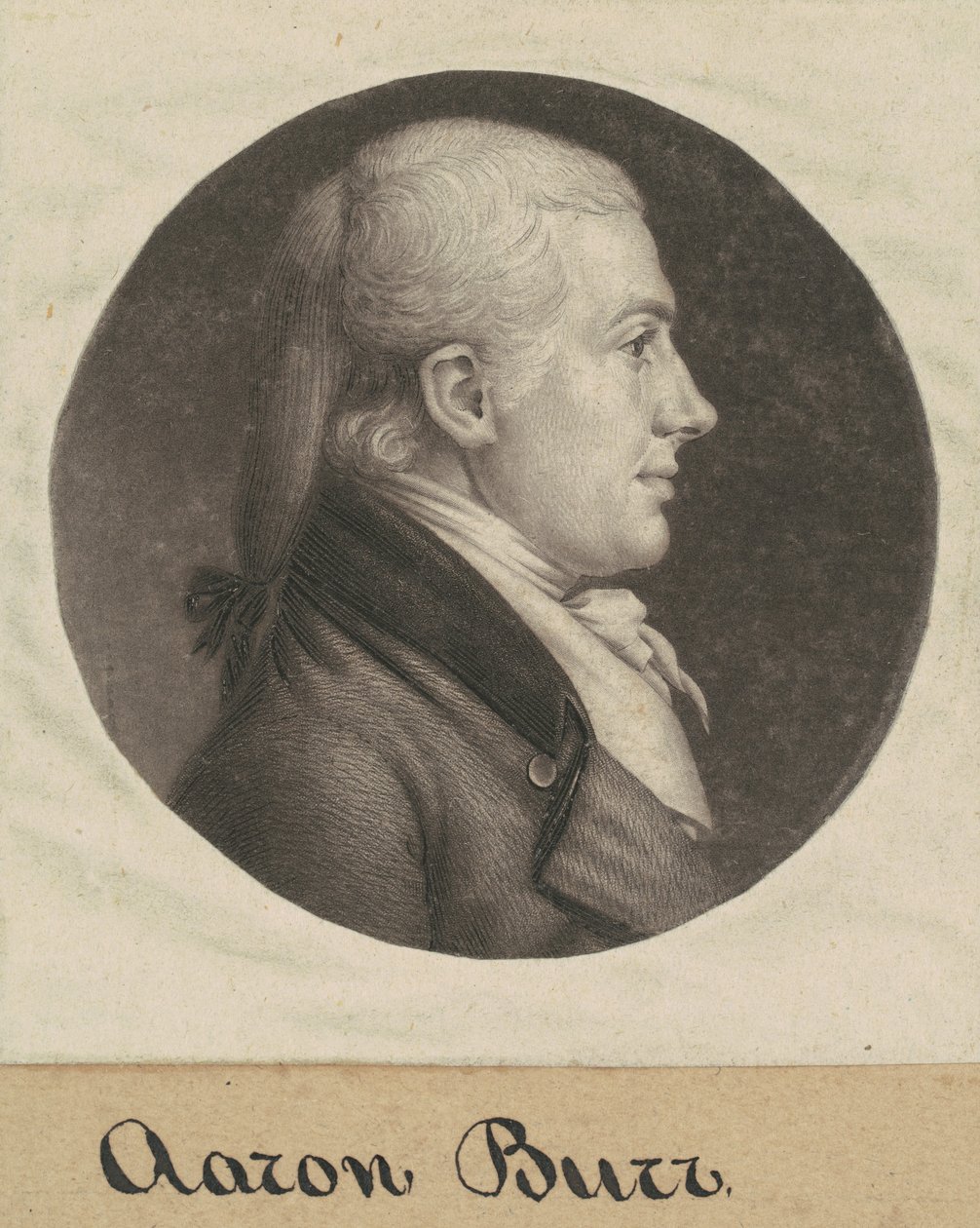 Unbekannter Mann von Charles B. J. Févret de Saint Mémin