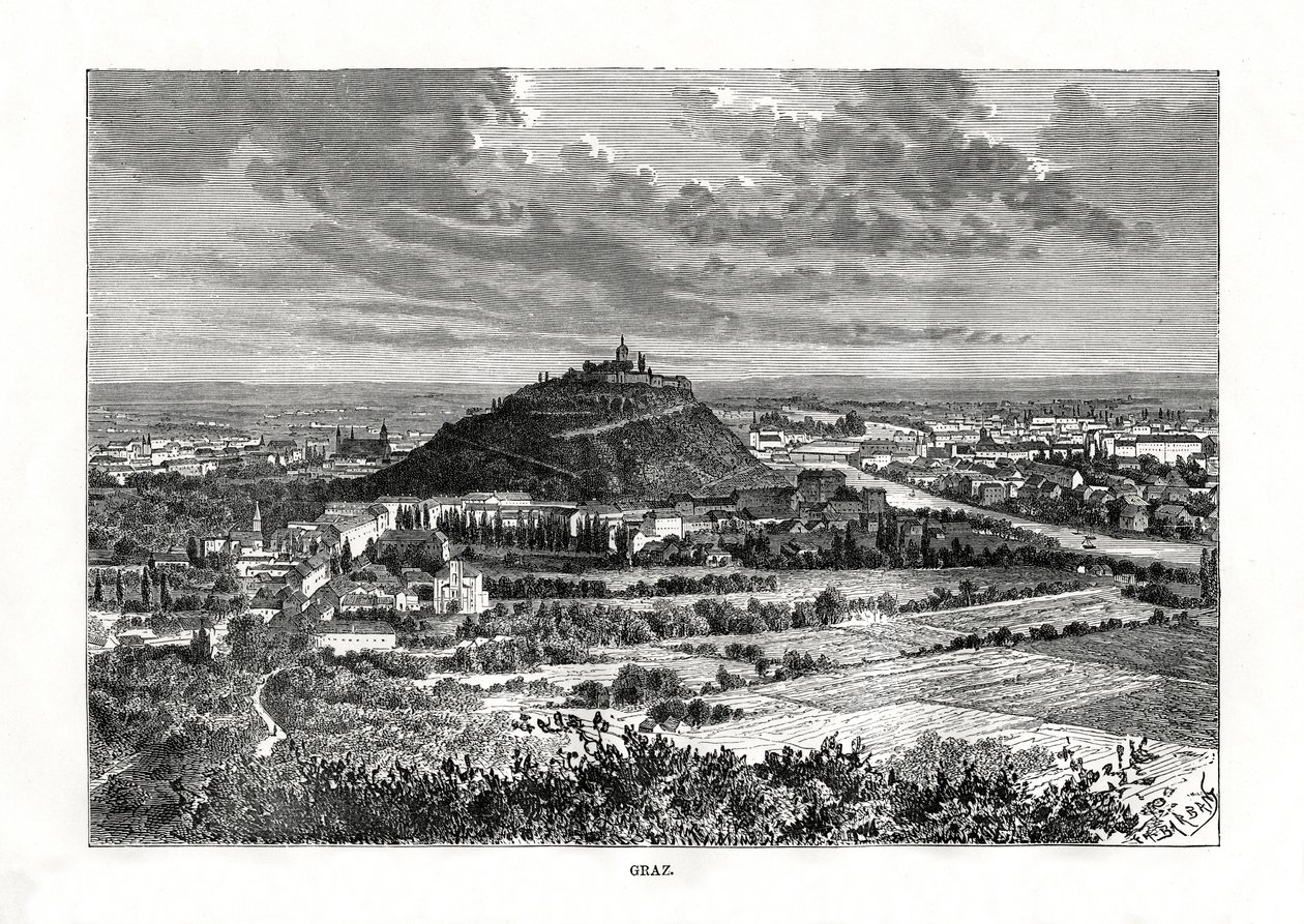 Graz, Österreich von Charles Barbant