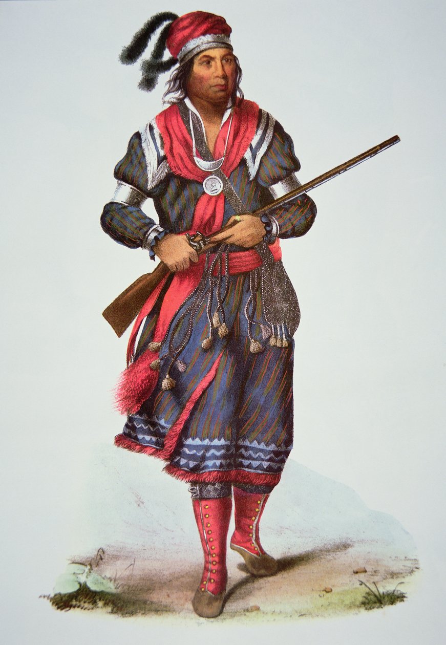Häuptling Tukosee Mathla von Charles Bird King