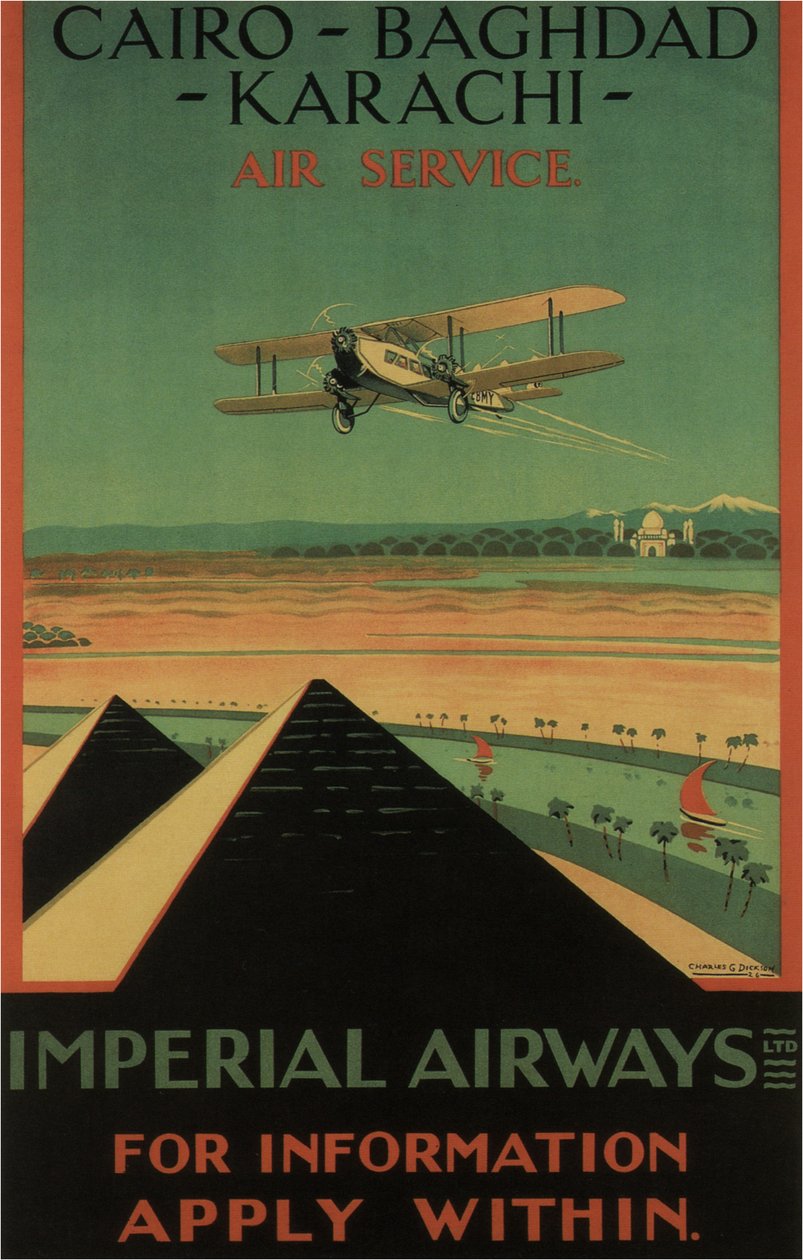 Imperial Airways, 1926 von Charles C. Dickson
