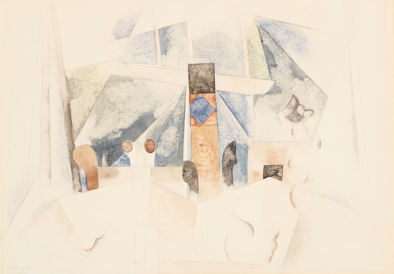 Bermuda-Landschaft Nr. 1 von Charles Demuth