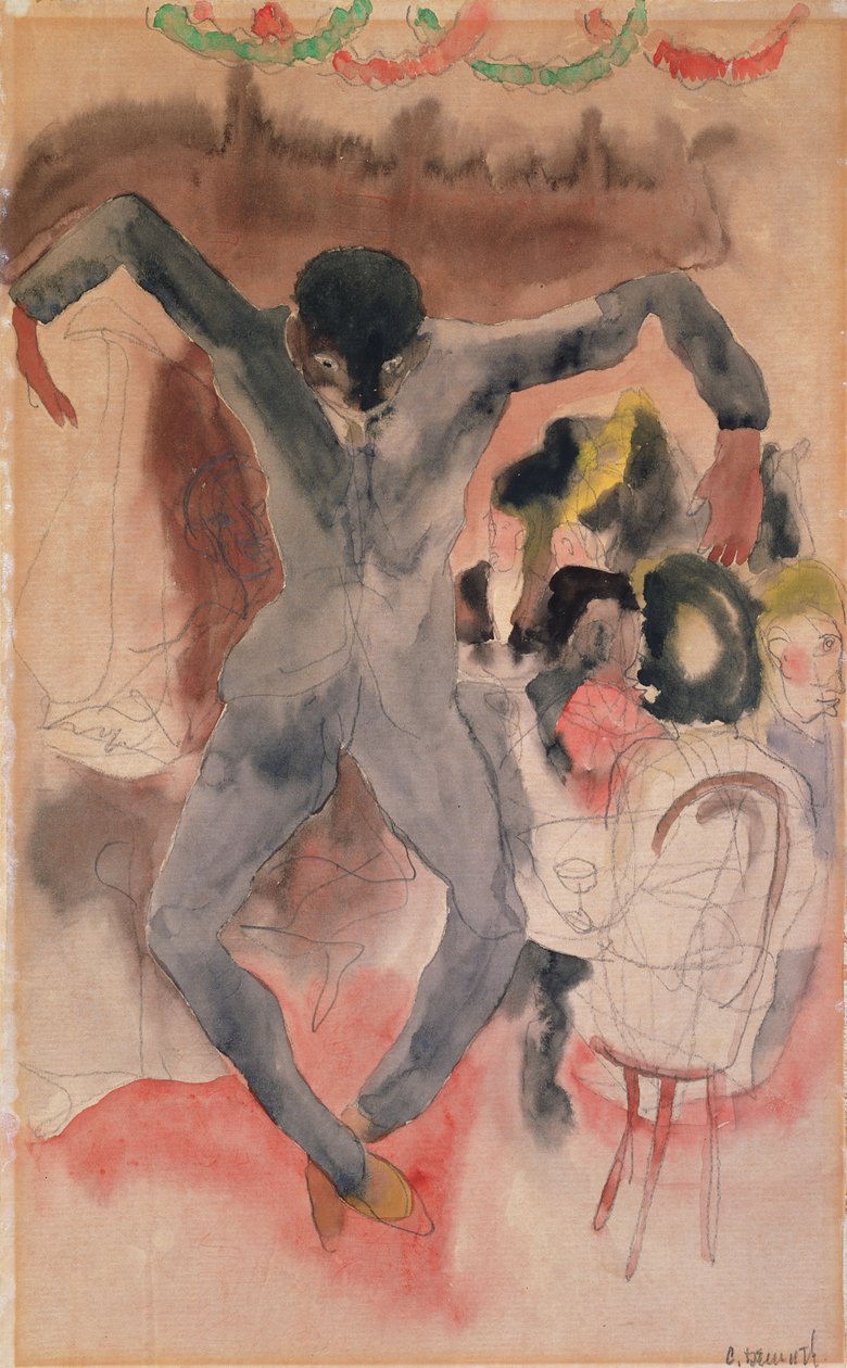 Schwarzer beim Tanzen von Charles Demuth